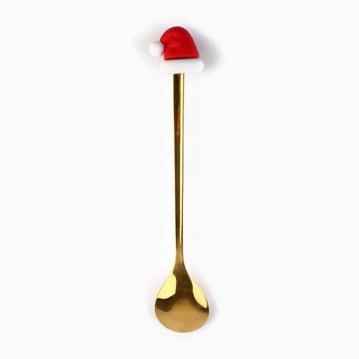 Ложка новогодняя с резиновым доп.элементом «Новый год: Для твоего уюта», 3,5 х 16 см Ложка новогодняя с резиновым доп.элементом «Новый год: Для твоего уюта», 3,5 х 16 см