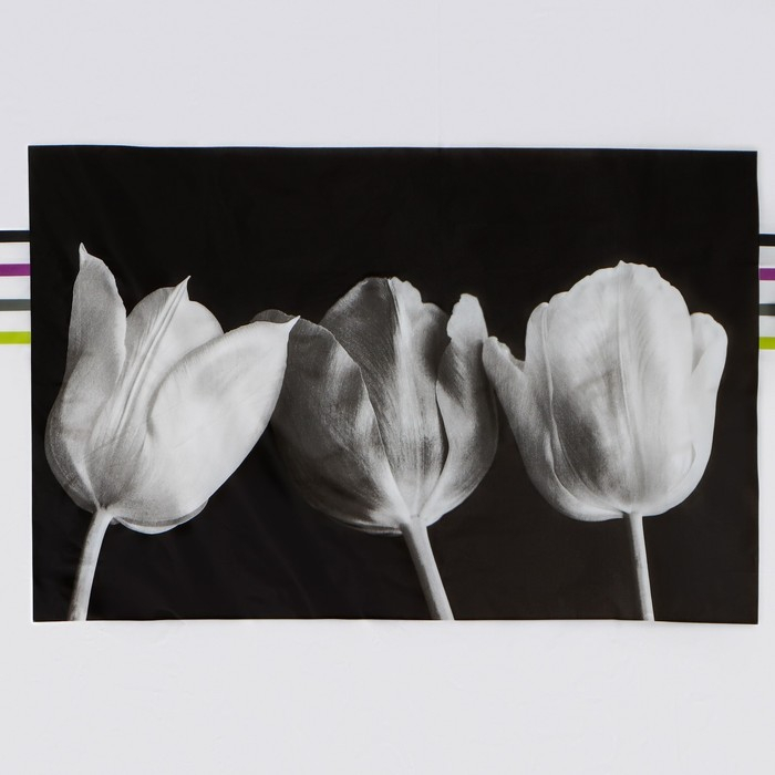 Штора для ванны Доляна «Белые цветы», 180×180 см, EVA Штора для ванны Доляна «Белые цветы», 180×180 см, EVA