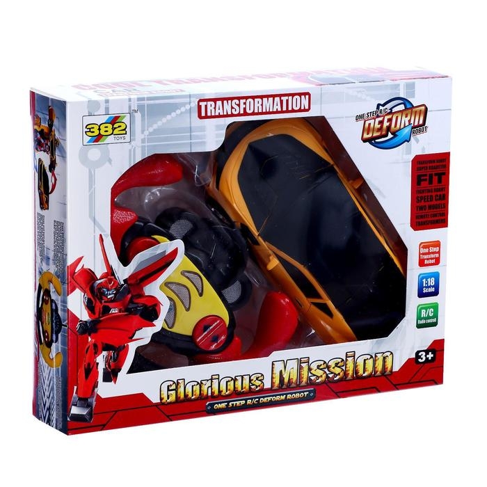 Робот радиоуправляемый «Автобот», трансформируется, световые и звуковые эффекты
