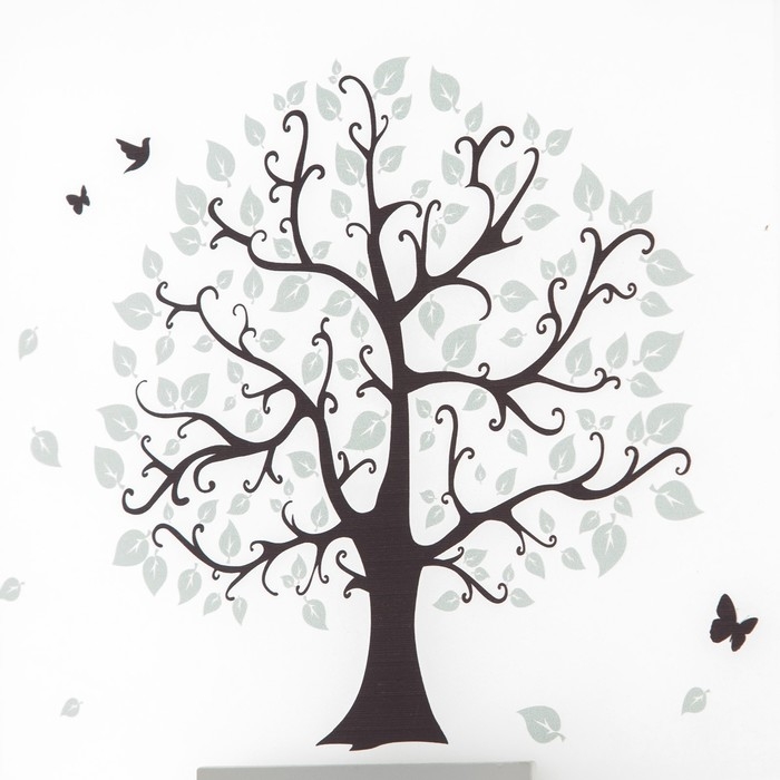 Бра "Дерево" LED 6Вт 4000К белый 24х6х24 см