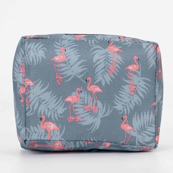 Косметичка на молнии, цвет серо-голубой Косметичка на молнии, цвет серо-голубой