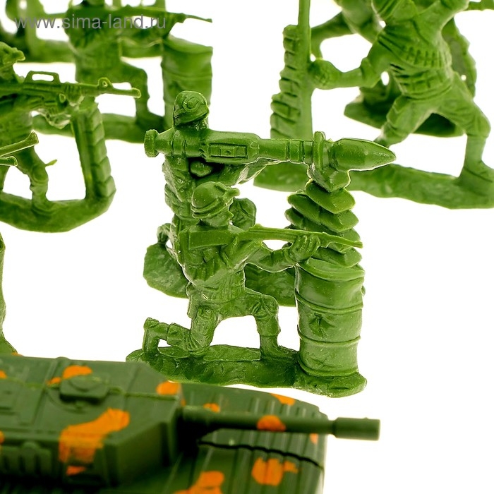 Набор солдатиков «Войско», 37 предметов Набор солдатиков «Войско», 37 предметов