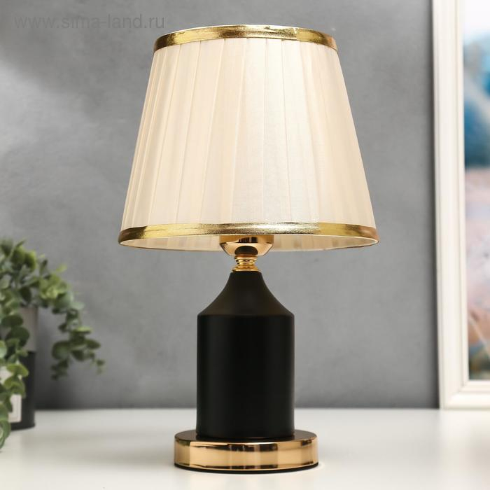 Лампа настольная 16136/1BK E27 40Вт черно-золотой 21х21х34 см RISALUX Лампа настольная 16136/1BK E27 40Вт черно-золотой 21х21х34 см RISALUX