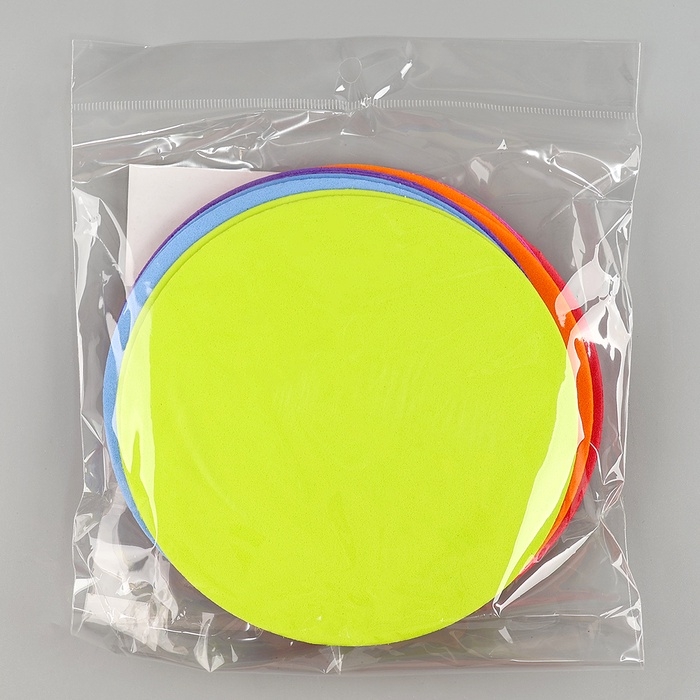 Набор фигурок из EVA  Набор фигурок из EVA "Круг", 12 шт, цвет МИКС