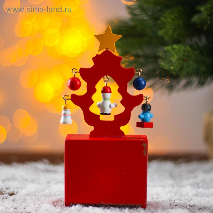 Вечный календарь «Ёлочка» 16×10.5×3 см МИКС