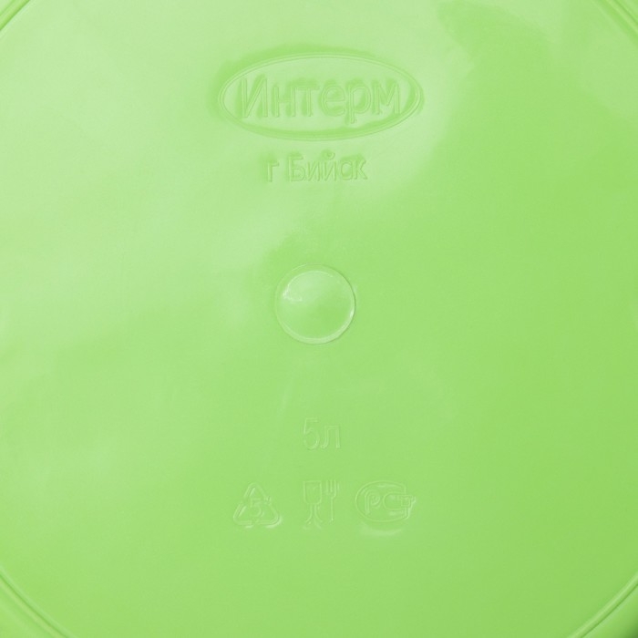 Таз круглый, 5 л, цвет МИКС Таз круглый, 5 л, цвет МИКС