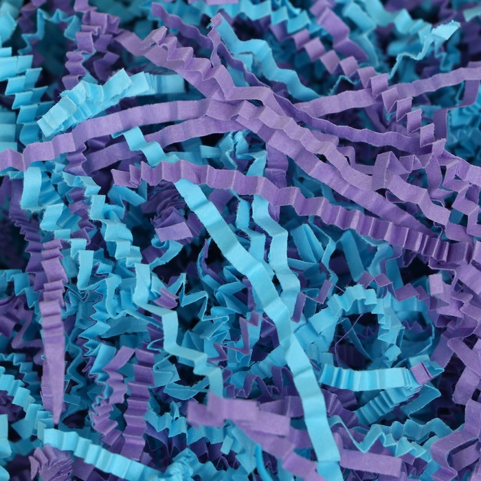 Наполнитель бумажный «Для него», микс, сине-фиолетовый, 1000 г Наполнитель бумажный «Для него», микс, сине-фиолетовый, 1000 г