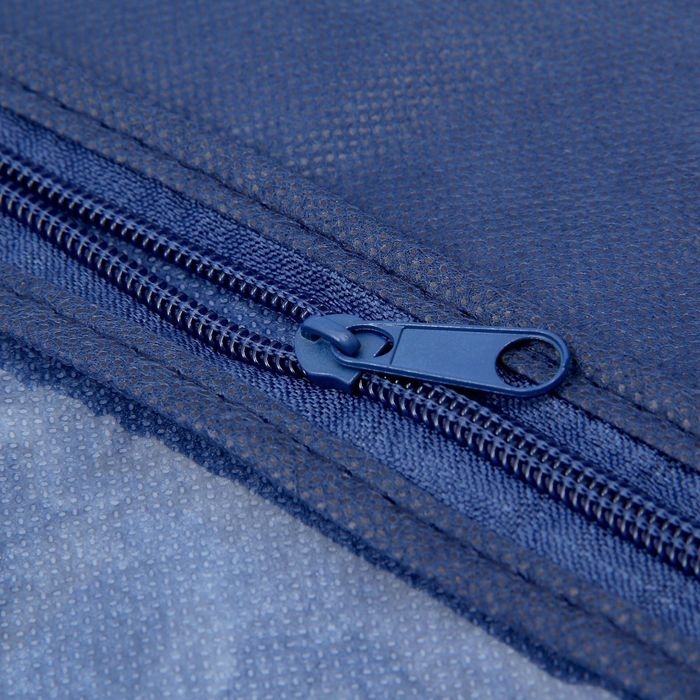 Чехол для одежды, 60×140 см, спанбонд, цвет синий Чехол для одежды, 60×140 см, спанбонд, цвет синий