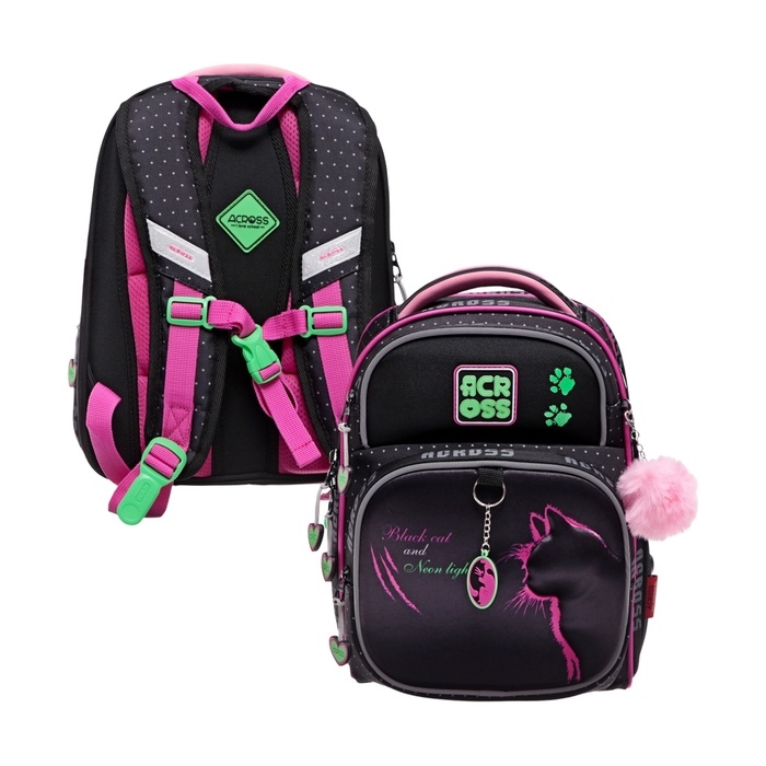 Рюкзак школьный 35 х 26 х 14 см, эргономичная спинка, Across 178 Рюкзак школьный 35 х 26 х 14 см, эргономичная спинка, Across 178