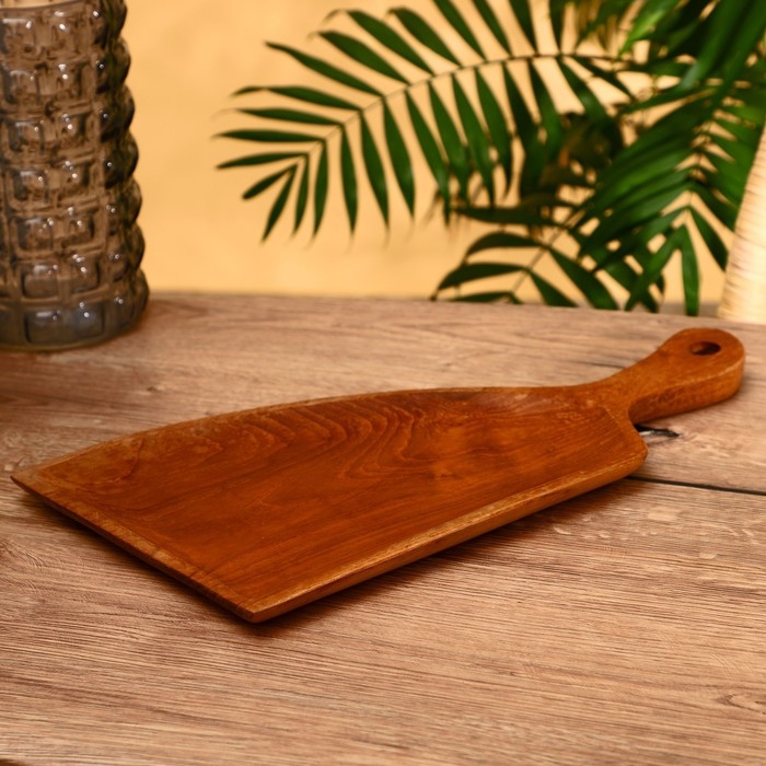 Блюдо 40х20х1,5 см, тиковое дерево Блюдо 40х20х1,5 см, тиковое дерево