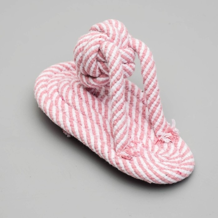 Игрушка канатная Игрушка канатная "Сланец", до 50 г, до 15 см, микс цветов