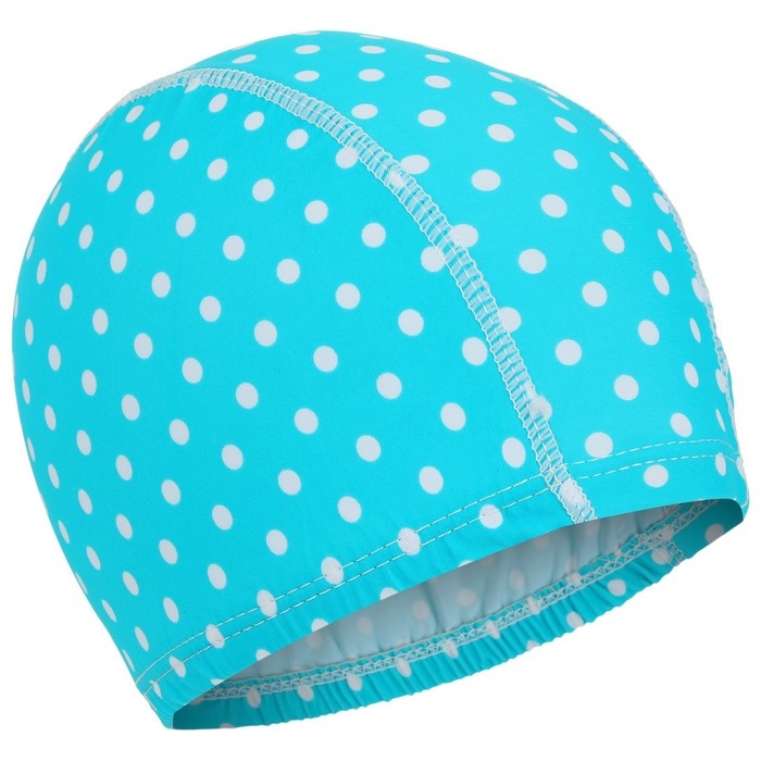 Шапочка для плавания взрослая ONLYTOP, тканевая, обхват 48 см, цвета МИКС Шапочка для плавания взрослая ONLYTOP, тканевая, обхват 48 см, цвета МИКС