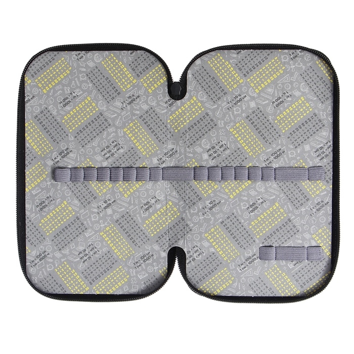 Пенал 2 секции, 125 х 205 х 40 мм, Calligrata 30П26/2  Пенал 2 секции, 125 х 205 х 40 мм, Calligrata 30П26/2 "Аниме game", ламинированный картон