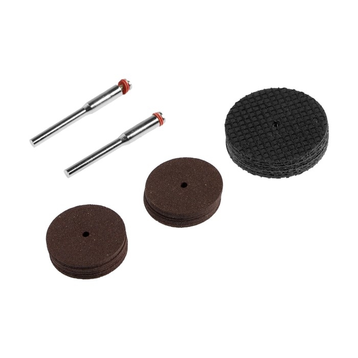 Набор кругов отрезных для граверов и бормашин ТУНДРА, по металлу, 30 предметов, 3.2 мм Набор кругов отрезных для граверов и бормашин ТУНДРА, по металлу, 30 предметов, 3.2 мм