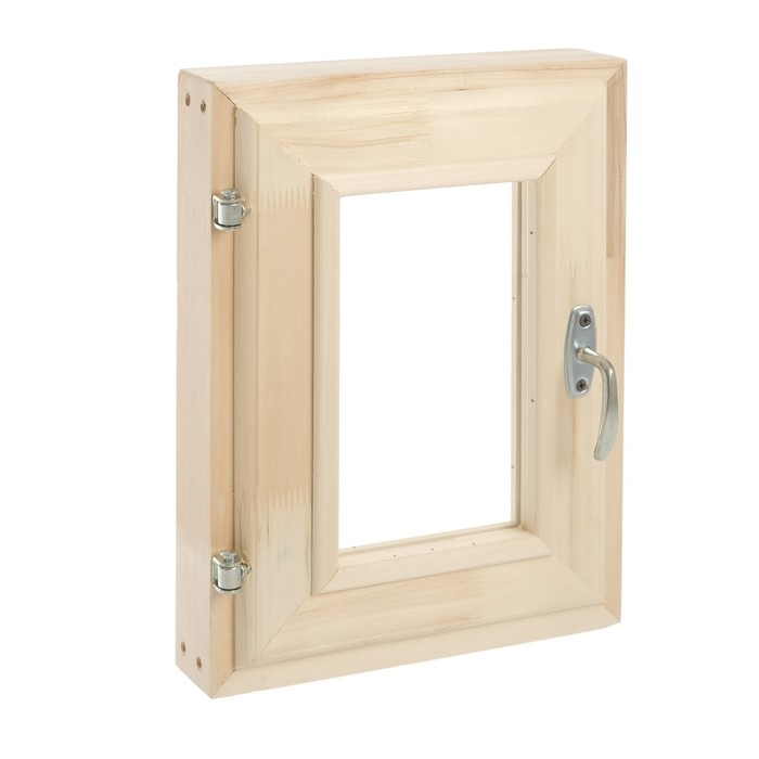 Окно, 40х30 см, двойное стекло, ЛИПА Окно, 40х30 см, двойное стекло, ЛИПА