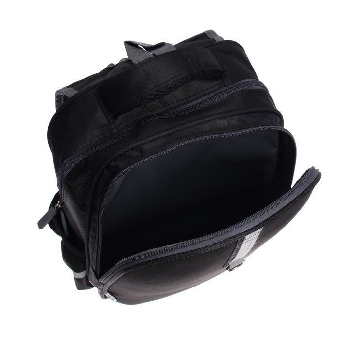 Рюкзак каркасный Calligrata, 39 х 30 х 14 см, Рюкзак каркасный Calligrata, 39 х 30 х 14 см, "Чёрный "Стиль"