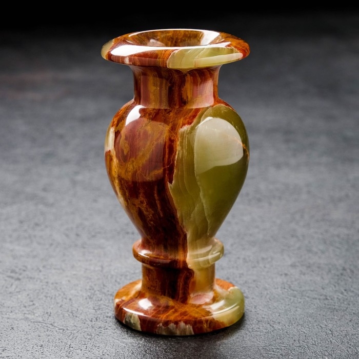 Ваза, 6х12 см, оникс Ваза, 6х12 см, оникс