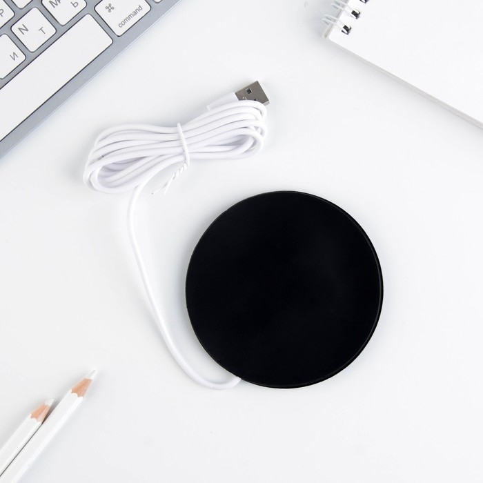 Подставка для кружки USB «Stay wild», подогреватель, 10 × 10 см Подставка для кружки USB «Stay wild», подогреватель, 10 × 10 см
