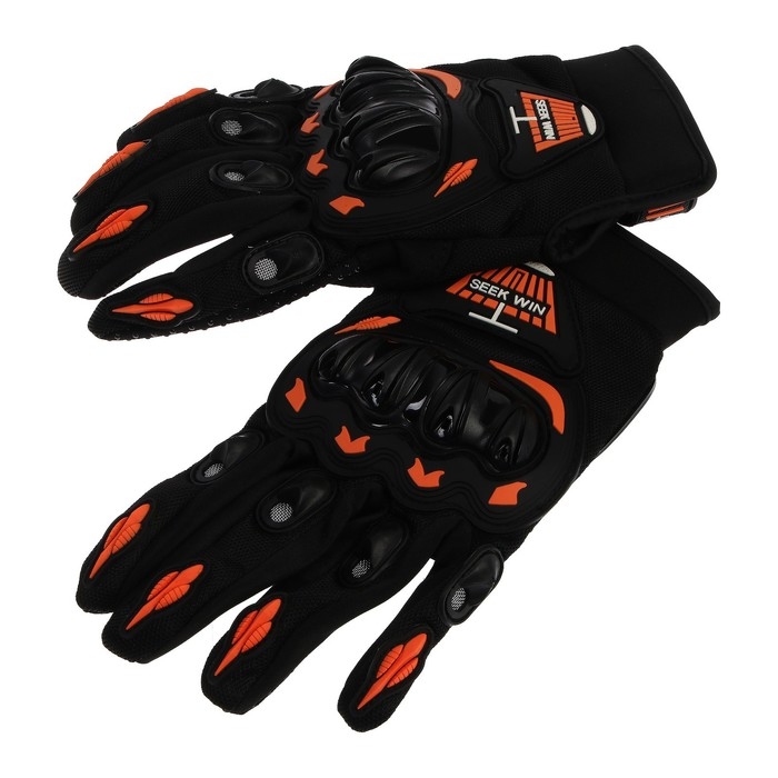 Перчатки мотоциклетные с защитными вставками, Seek Win, размер L Перчатки мотоциклетные с защитными вставками, Seek Win, размер L