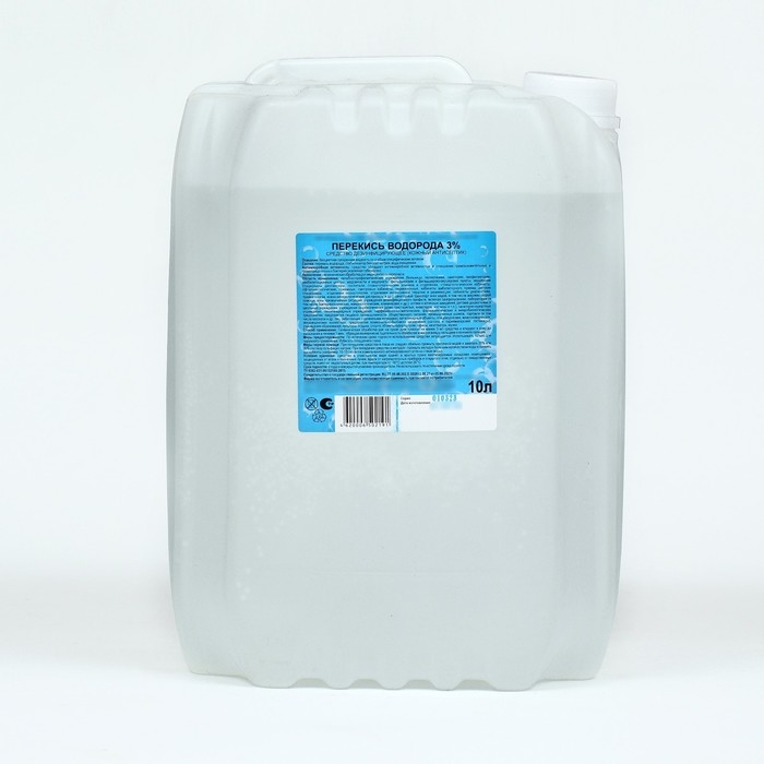 Перекись водорода раствор 3% средство дезинфицирующее, 10 л Перекись водорода раствор 3% средство дезинфицирующее, 10 л