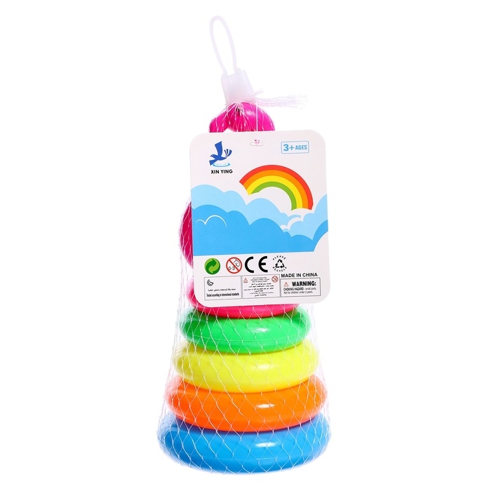 Пирамидка «Фламинго», 5 колец Пирамидка «Фламинго», 5 колец