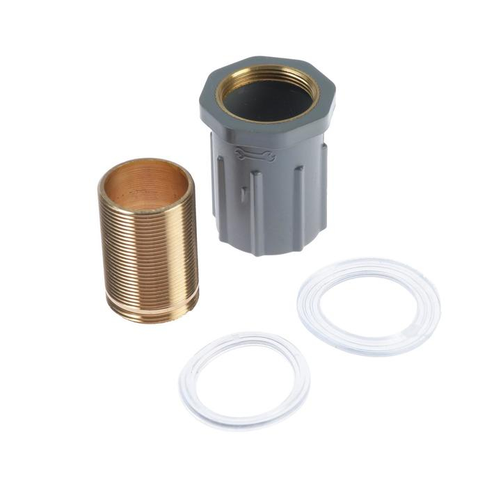 Смеситель для кухни ROEGEN RC014W, однорычажный, гибкий излив, цинк, белый, хром Смеситель для кухни ROEGEN RC014W, однорычажный, гибкий излив, цинк, белый, хром