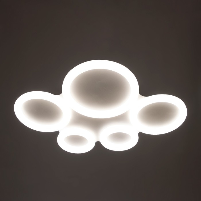 Светильник с ПДУ Светильник с ПДУ "Мика" LED 288Вт 3000-6000К белый 120х95х см