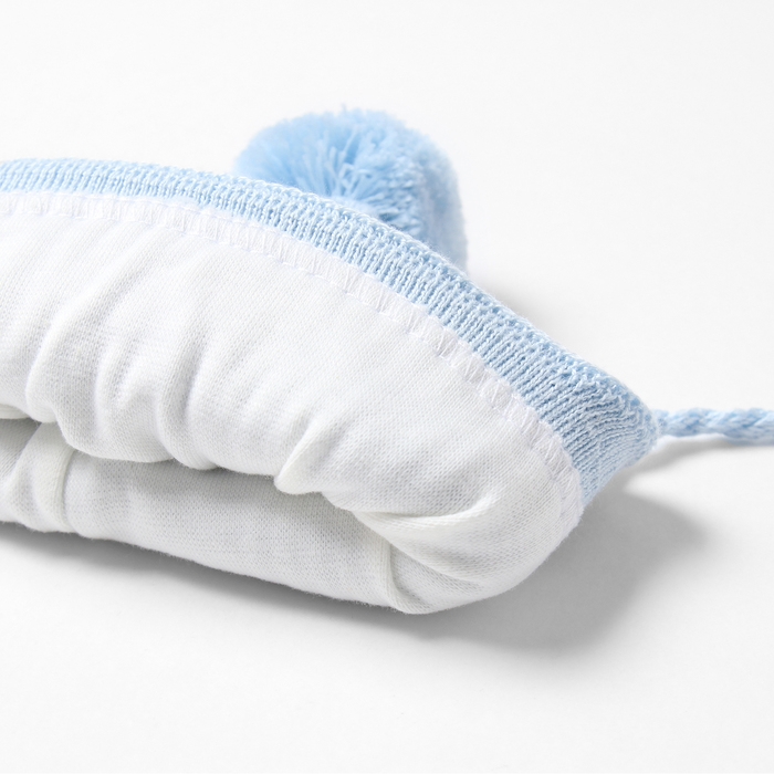 Шапка детская MINAKU, р-р 35-40, цвет голубой Шапка детская MINAKU, р-р 35-40, цвет голубой