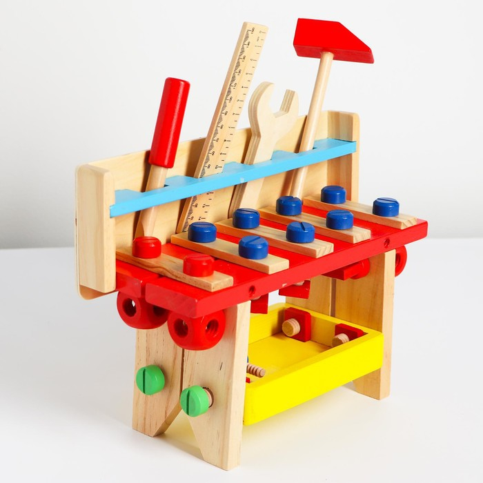 Игровой набор «Столярная мастерская» 28х10х28 см Игровой набор «Столярная мастерская» 28х10х28 см