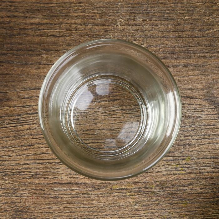 Подсвечник стекло на 1 свечу Подсвечник стекло на 1 свечу "Стаканчик" прозрачный 4,5х6х6 см