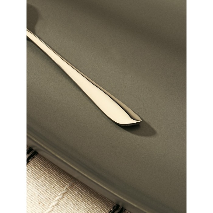 Ложка кофейная из нержавеющей стали Magistro «Эми», длина 12,5 см, цвет серебряный Ложка кофейная из нержавеющей стали Magistro «Эми», длина 12,5 см, цвет серебряный