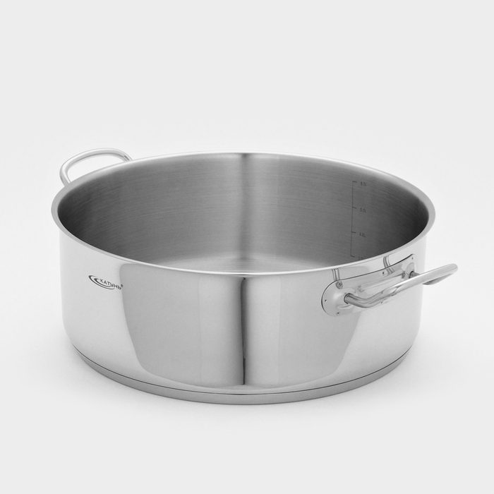 Кастрюля «Общепит», 8 л, d=34 см, h=12,2 см, капсульное дно, индукция Кастрюля «Общепит», 8 л, d=34 см, h=12,2 см, капсульное дно, индукция