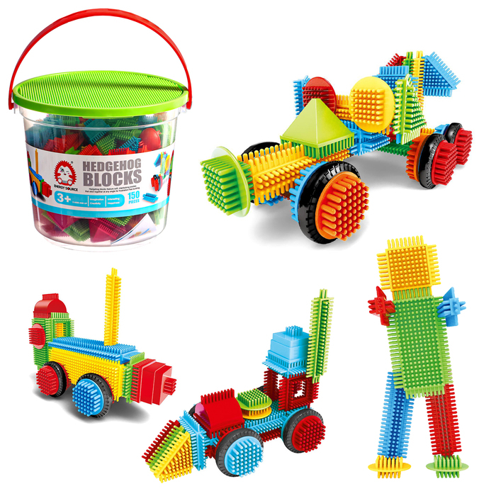 Конструктор игольчатый BRISTLES «Машина», 150 деталей Конструктор игольчатый BRISTLES «Машина», 150 деталей