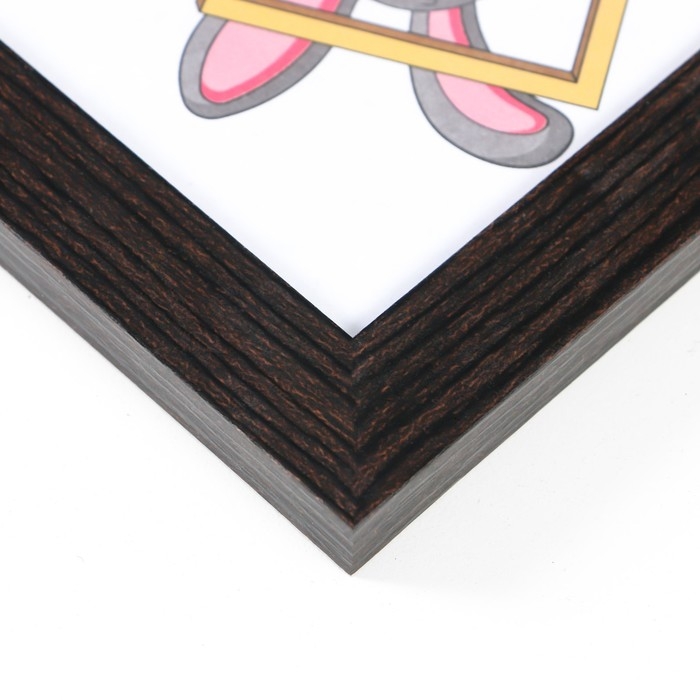 Фоторамка 10х15 см МДФ, №6 Венге (пластиковый экран) Фоторамка 10х15 см МДФ, №6 Венге (пластиковый экран)