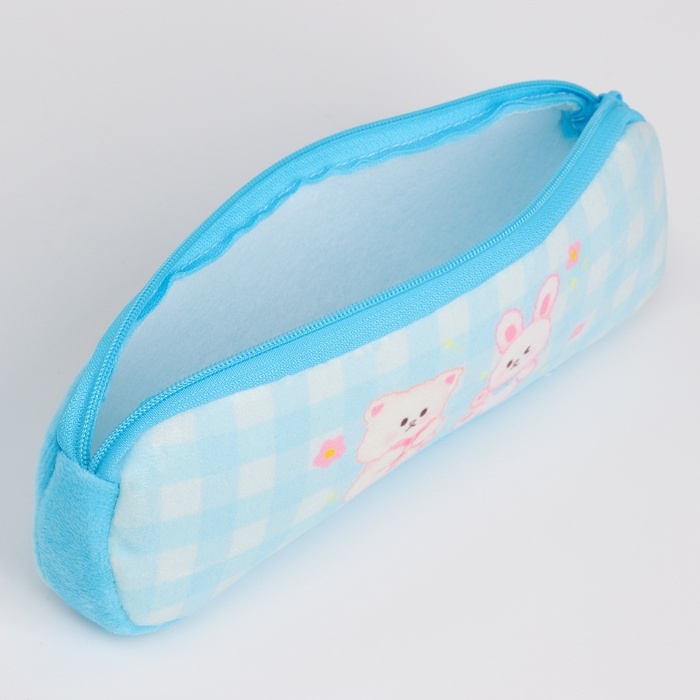 Пенал школьный мягкий Пенал школьный мягкий "Зверюшки", 6,5*20 см