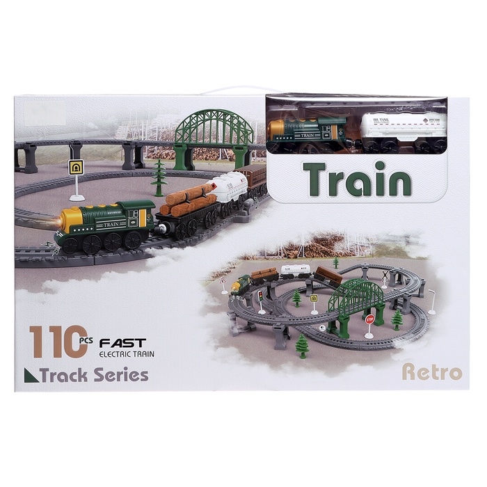 Железная дорога «Лесопилка», детская, работает от батареек Железная дорога «Лесопилка», детская, работает от батареек