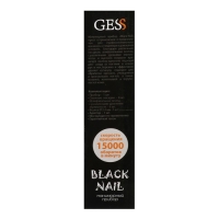 Аппарат для маникюра GESS-645 Black Nail, 18 Вт, 6 насадок, 15000 об/мин, 220 В, чёрный