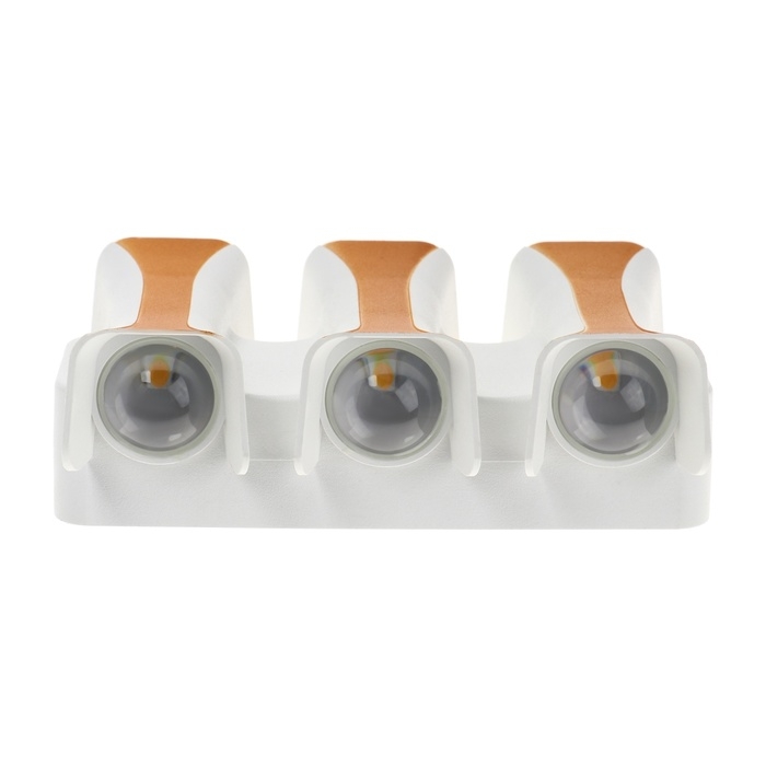 Светильник фасадный «Элегант», FSD-042, 6 Вт, 3000К, 3 луча, IP65, 220 В, пластик, белый Светильник фасадный «Элегант», FSD-042, 6 Вт, 3000К, 3 луча, IP65, 220 В, пластик, белый