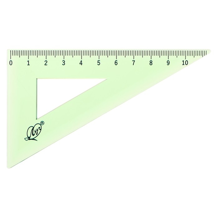 Набор чертёжный 4 предмета (линейка 15 см, угольник 30 °/ 60 °, 10 см; угольник 45 °/ 45 °, 8 см; транспортир 180 °, 9 см), прозрачный зелёный Набор чертёжный 4 предмета (линейка 15 см, угольник 30 °/ 60 °, 10 см; угольник 45 °/ 45 °, 8 см; транспортир 180 °, 9 см), прозрачный зелёный