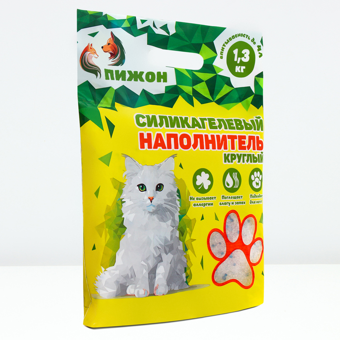 Наполнитель силикагелевый Наполнитель силикагелевый "Пижон", 4 л