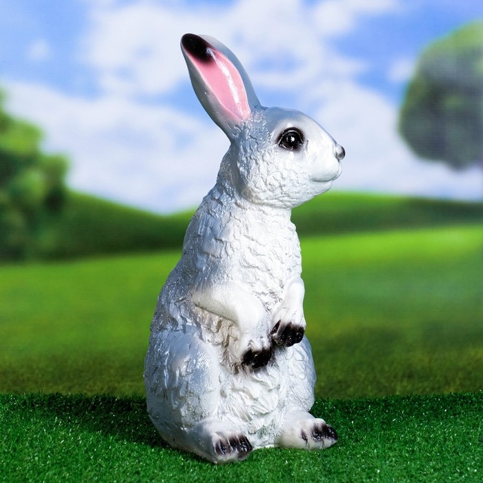 Садовая фигура  Садовая фигура "Заяц Вася" 34см