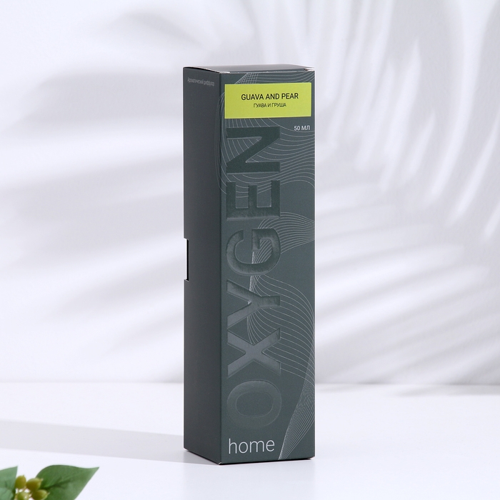 Диффузор ароматический OXYGEN HOME Диффузор ароматический OXYGEN HOME "Гуава и груша", 50 мл