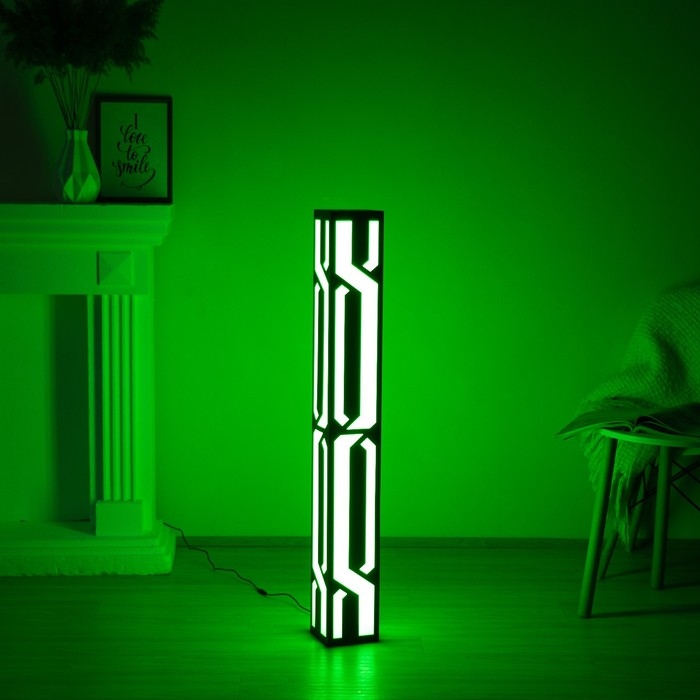 Торшер  Торшер "Рондо" LED 20Вт RGB пульт ДУ черный