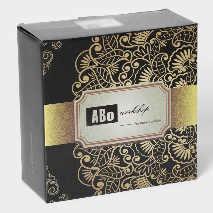 Салфетница «Цветы», 15×15×8,5 см, цвет серебряный Салфетница «Цветы», 15×15×8,5 см, цвет серебряный