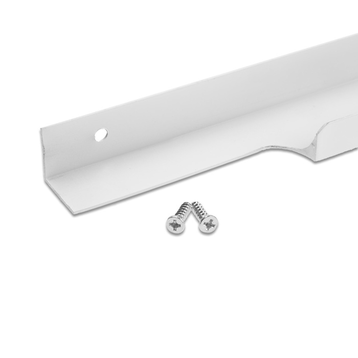 Ручка торцевая CAPPIO RP100WH, L=1000 мм, цвет белый