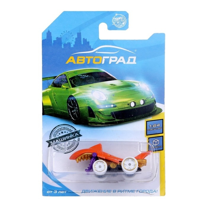 Машина металлическая, масштаб 1:64, цвет МИКС, на блистере Машина металлическая, масштаб 1:64, цвет МИКС, на блистере