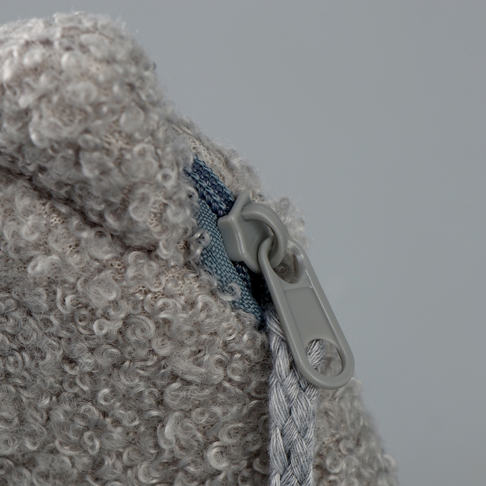 Мягкая сумка «Кошечка». цвет серый