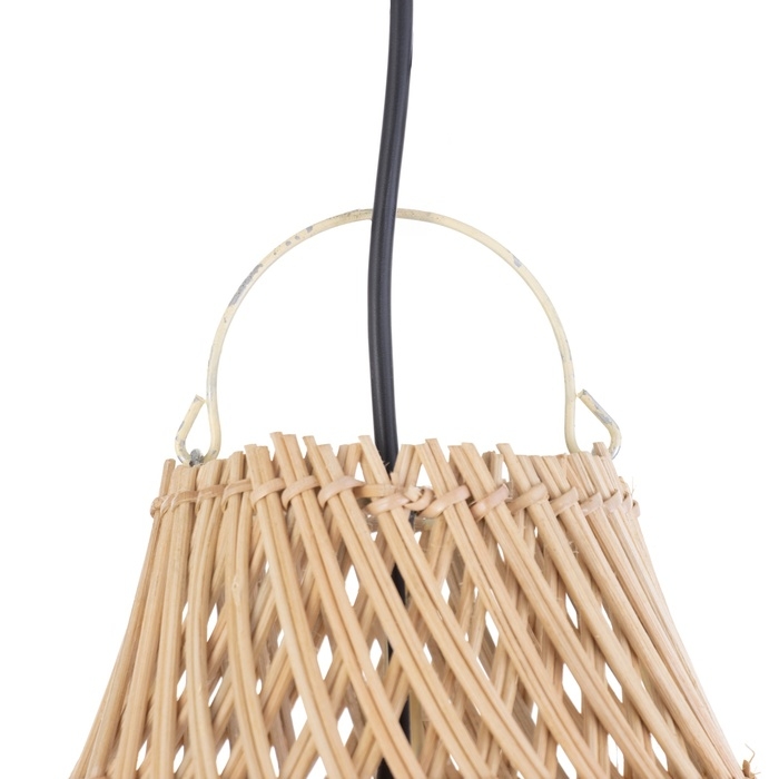 Светильник потолочный из ротанга Светильник потолочный из ротанга "Грация" 1х120Вт, Е27, 26х26х43 см