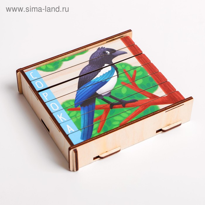 Пазл-палочки «Птички» Пазл-палочки «Птички»