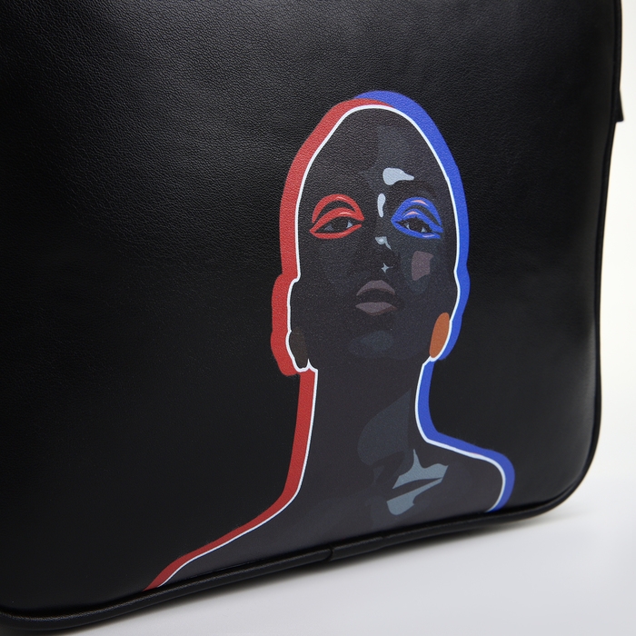 Сумка женская через плечо TEXTURA, маленького размера, цвет чёрный Сумка женская через плечо TEXTURA, маленького размера, цвет чёрный